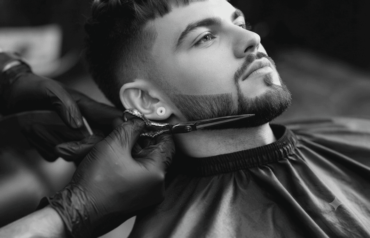 Straight-razor beard grooming at Art of Grooming