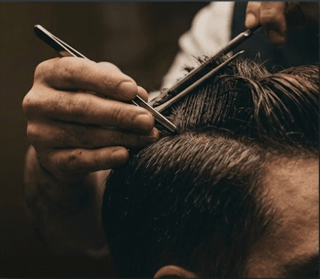 Precision haircut at Art of Grooming